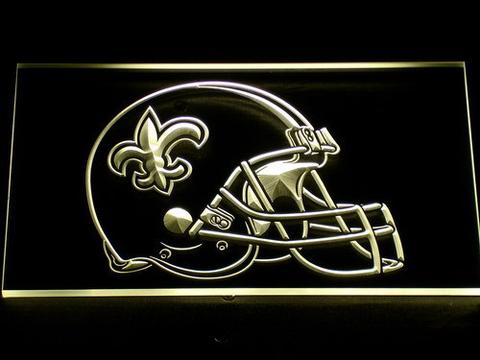 New Orleans Saints Helmet LED Neon Sign